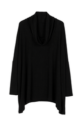 Blød rullekrave bluse - Brystmål 160 cm